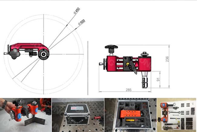 FDG350on site portable facing